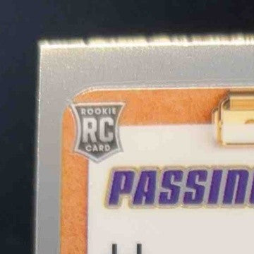 2024 Panini Donruss Optic J.J. McCarthy Passing Grade #6 RC Minnesota Vikings