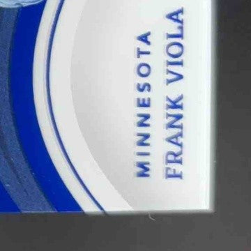 2023 Panini Immaculate Collection Frank Viola Clearly Signatures Blue /25 Auto