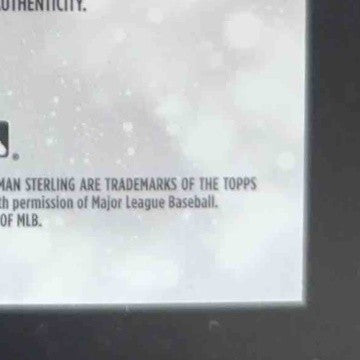 2023 Bowman Sterling Anthony Gutierrez Prospect Auto Blue Refractor 14/25 Auto