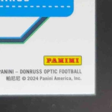 2024 Panini Donruss Optic J.J. McCarthy #235 Rated Rookie Minnesota Vikings