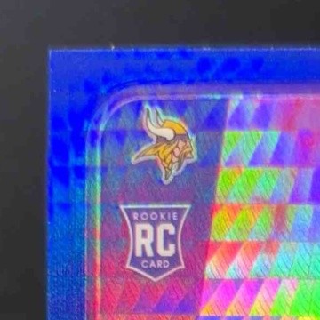 2024 Panini Donruss Optic J.J. McCarthy Rookie Phenoms Blue Hyper Memorabilia RC