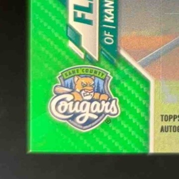 2020 Topps Pro Debut Dominic Fletcher Auto Green 49/99 #PD-109 Cougars