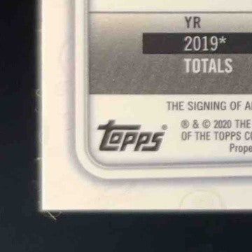 2020 Bowman Lency Delgado Chrome Prospect Auto Green Shimmer Refractor 9/99