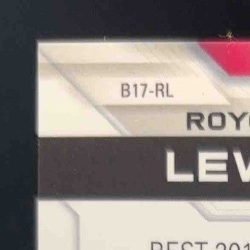 2017 Bowman Bowman's Best Royce Lewis Best of 2017 Auto Gold Refractor 13/50