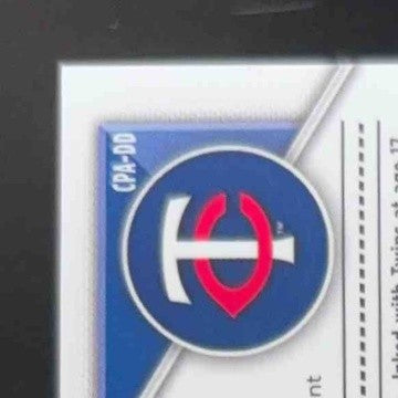 2024 Bowman Chrome Daiber De Los Santos Auto CPA-DD 1st Prospect Minnesota Twins