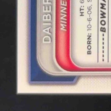 2024 Bowman Chrome Daiber De Los Santos Auto CPA-DD 1st Prospect Minnesota Twins