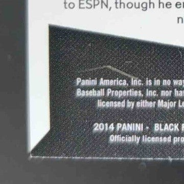 2014 Panini Black Friday Mike Trout Manufactured Patches #MT Los Angeles Angels