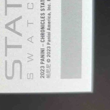 2023 Panini Chronicles Jackson Holliday Status Swatches MEM Baltimore Orioles