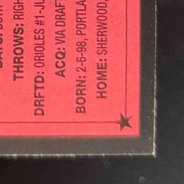 2024 Topps Adley Rutschman 89 35th Anniversary All Stars Relics Black 188/199