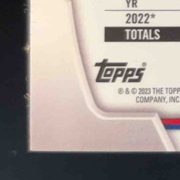 2023 Bowman Blake Loubier Chrome Prospects Yellow Lunar Crater Ref 34/75 1st