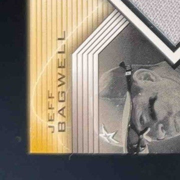 2002 SPx Winning Materials 2 Player Jersey Combos Jeff Bagwell Alex Rodriguez