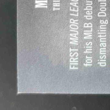 2013 Topps Mike Olt Making Their Mark Auto Relics 12/25 RC Texas Rangers Rookie