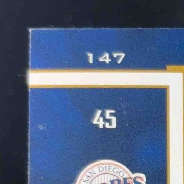 2002 SPx Dennis Tankersley #147 Auto San Diego Padres