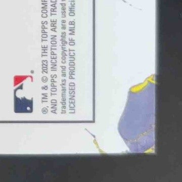 2023 Topps Inception Max Meyer Blue /25 #87 RC Miami Marlins