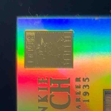 2002 Topps Tribute Frankie Frisch Milestone Materials Memorabilia Cardinals