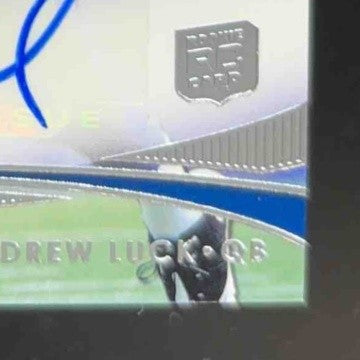 2012 Topps Prime (Hobby) Andrew Luck Rookie Auto /260 #1 RC Indianapolis Colts