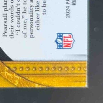 2024 Panini Gold Standard Ricky Pearsall Golden Debut Auto 11/99 49ers Rookie