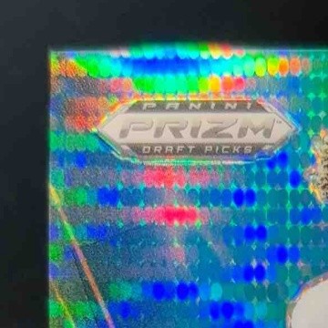 2024 Prizm Draft Picks Collegiate Tidjane Salaun Fearless Purple Pulsar 25/55 RC