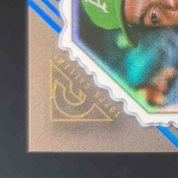 2022 Topps Gallery Reggie Jackson Blue 40/75 #92 Oakland Athletics