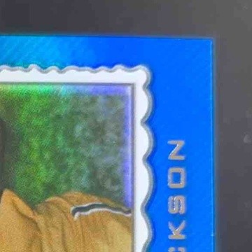 2022 Topps Gallery Reggie Jackson Blue 40/75 #92 Oakland Athletics