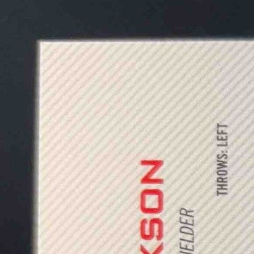 2022 Topps Gallery Reggie Jackson Blue 40/75 #92 Oakland Athletics