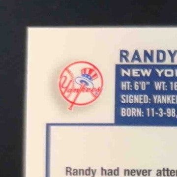 2023 Topps Chrome Update Sapphire Randy Vasquez Orange 15/25 RC New York Yankees
