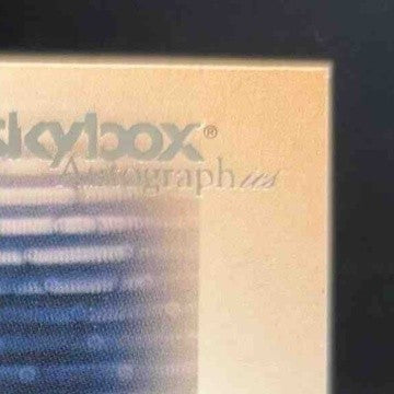 2005 Fleer Skybox Autographics Justin Verlander Future Signs 16FS Detroit Tigers