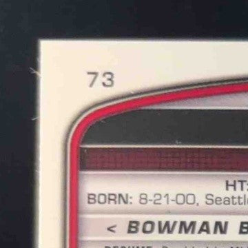 2023 Bowman Corbin Carroll Mega Box Mojo Refractor #73 RC Arizona Diamondbacks