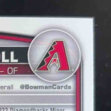 2023 Bowman Corbin Carroll Mega Box Mojo Refractor #73 RC Arizona Diamondbacks