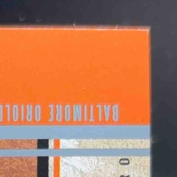 2004 Fleer Genuine Insider Rafael Palmeiro Auto /550 #AI-RP Baltimore Orioles