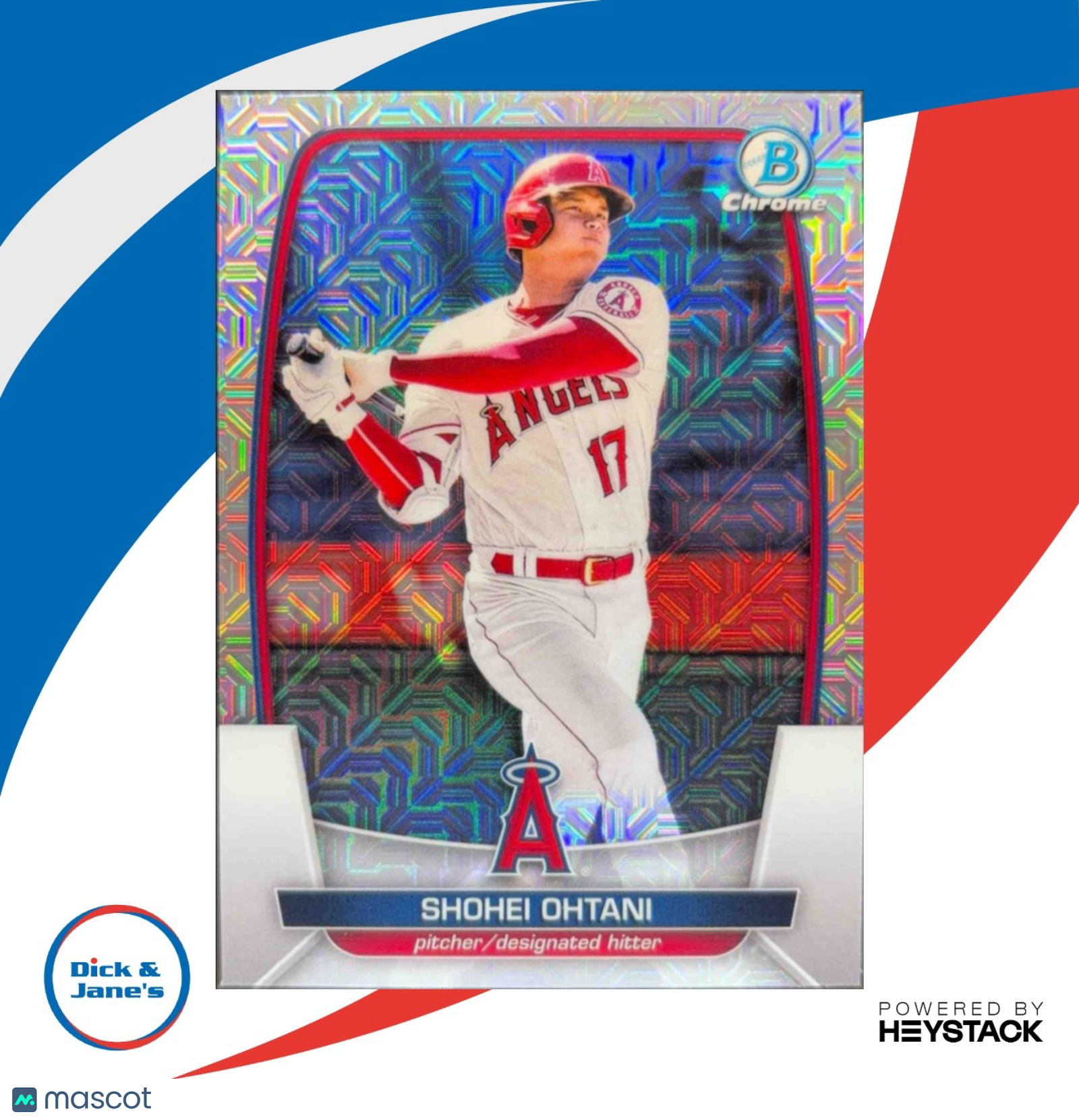 2023 Bowman Shohei Ohtani Mega Box Mojo Refractor #51 Los Angeles Angels