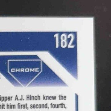 2023 Topps Chrome Riley Greene #182b SP Signing Variation Detroit Tigers