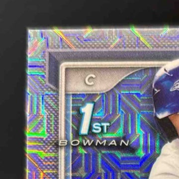 2024 Bowman Draft Aaron Parker Chrome Auto HTA Choice Refractor/150 1st Prospect