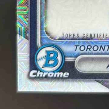 2024 Bowman Draft Aaron Parker Chrome Auto HTA Choice Refractor/150 1st Prospect