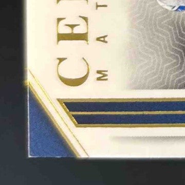 2023 National Treasures Tony Pollard Century Materials Gold /49 Dallas Cowboys