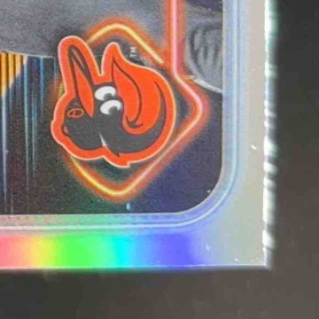 2024 Topps Chrome Heston Kjerstad Lightboard Logo Refractor #142 RC Baltimore