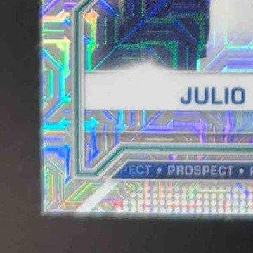 2021 Bowman Julio Rodriguez Chrome Prospects Mega Box Mojo Refractor Seattle RC