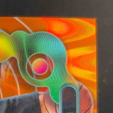 2023-24 Topps Cosmic Chrome Manu Ginobili Orange Galactic Refractor 8/25 #113