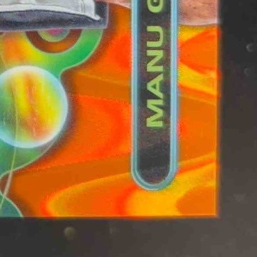 2023-24 Topps Cosmic Chrome Manu Ginobili Orange Galactic Refractor 8/25 #113