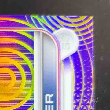 2022 Topps Chrome Sonic Trea Turner Purple/Yellow Pulse Refractor /299 Dodgers