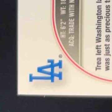 2022 Topps Chrome Sonic Trea Turner Purple/Yellow Pulse Refractor /299 Dodgers