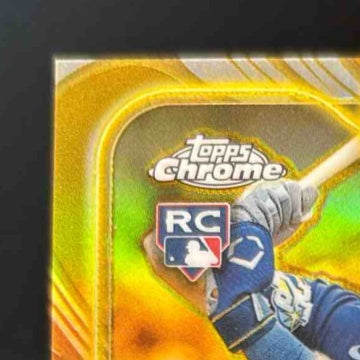 2024 Topps Gilded Collection Curtis Mead Chrome Gold Auto 72/99 Tampa Bay Rookie