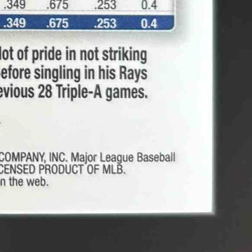 2024 Topps Gilded Collection Curtis Mead Chrome Gold Auto 72/99 Tampa Bay Rookie