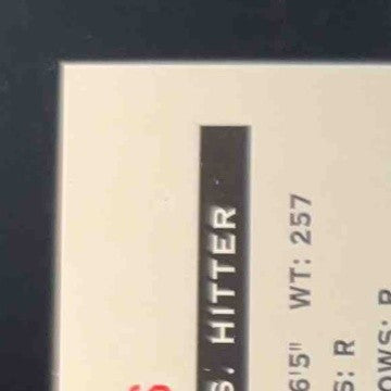 1999 Upper Deck Black Diamond Frank Thomas Triple /1500 #20 Chicago White Sox