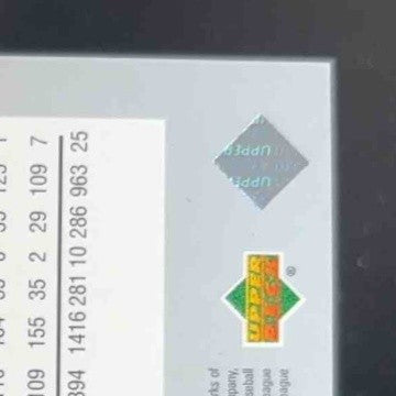 1999 Upper Deck Black Diamond Frank Thomas Triple /1500 #20 Chicago White Sox