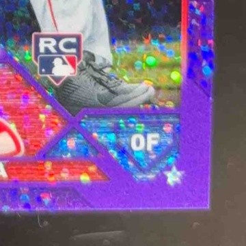 2023 Topps Chrome Masataka Yoshida Purple Speckle Refractor /299 Boston Red Sox