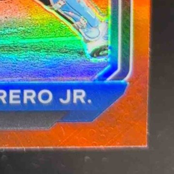 2021 Panini Prizm Vladimir Guerrero Jr. Cosmic Haze #186 Toronto Blue Jays