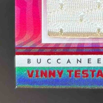 2023 Panini Illusions C Tune Vinny Testaverde Rookie Idols Dual MEM Red 84/199