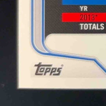 2014 Bowman Mike Trout Blue 245/500 #168 Los Angeles Angels