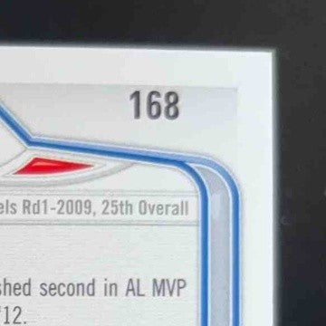 2014 Bowman Mike Trout Blue 245/500 #168 Los Angeles Angels